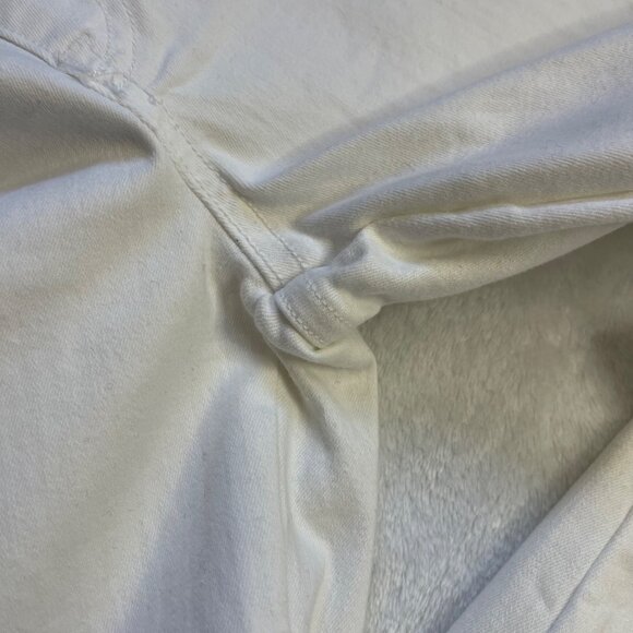 SPANX EveryWear Ankle Skinny Jeans Women's Size Medium Shapewear White Stretch - Picture 7 of 15